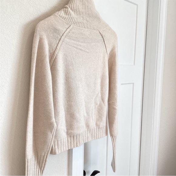 NWT! Anthropologie Pilcro Asymmetric Button Cashmere Cardigan Sweater - XS 🏈 - Picture 8 of 13